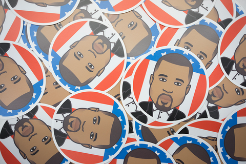 Presidential Kanye Sticker